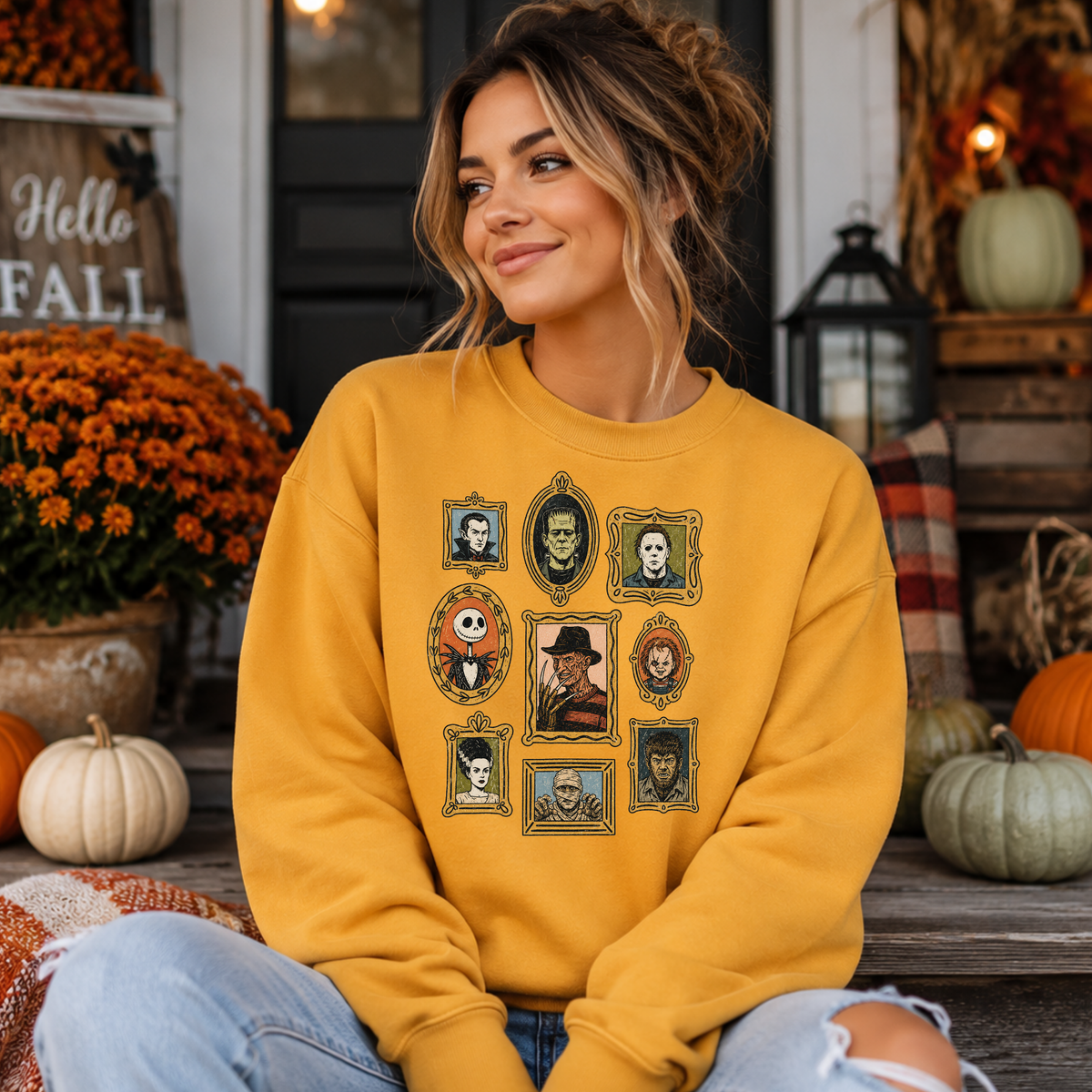 Halloween Collage  DTF Print