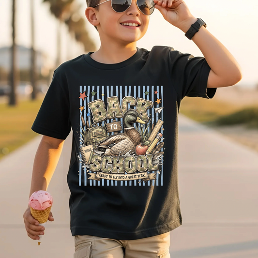 Back To School Ready To Fly Into A Great Year Duck DTF Print