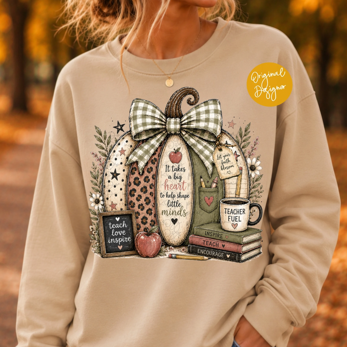 It Takes A Big Heart Teacher DTF Print