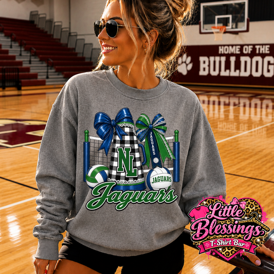 NL Jaguars Volleyball DTF Print