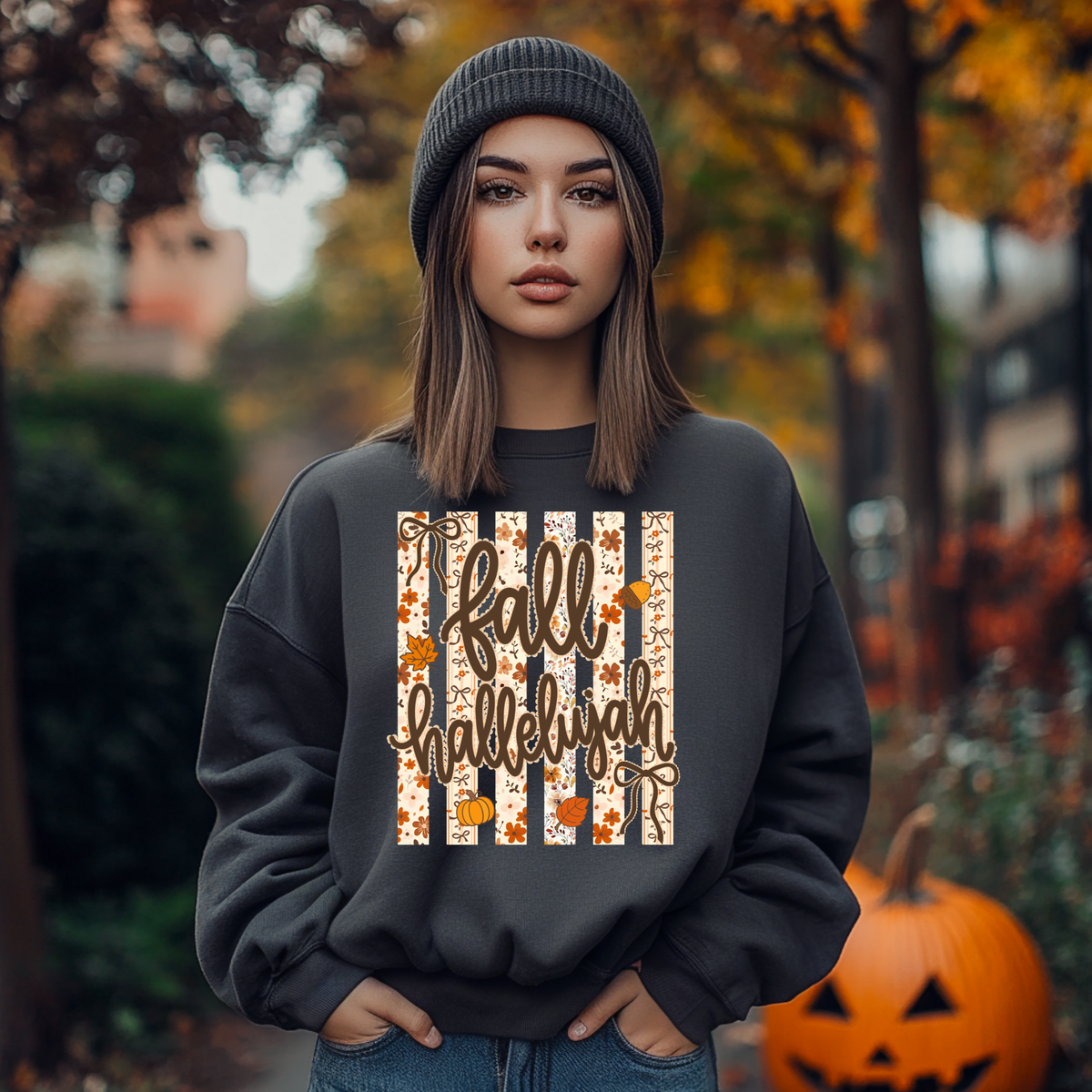 Fall Hallelujah DTF Print