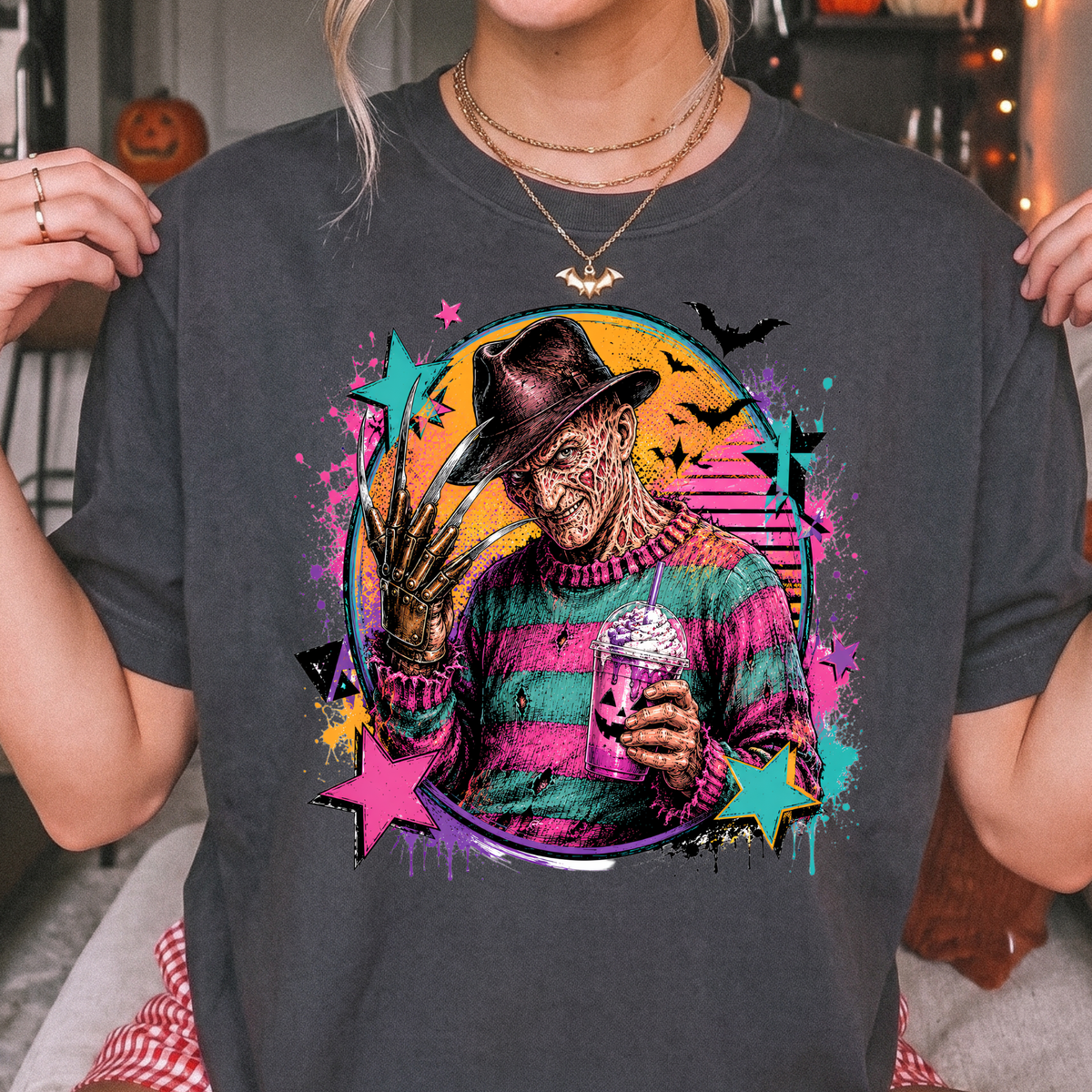 Colorful Freddy DTF Print