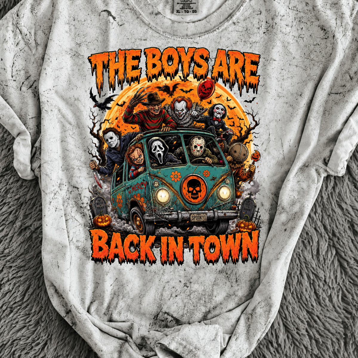 The Boys Are Back In Town DTF Print