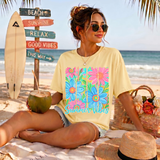 Summer Vides DTF Print