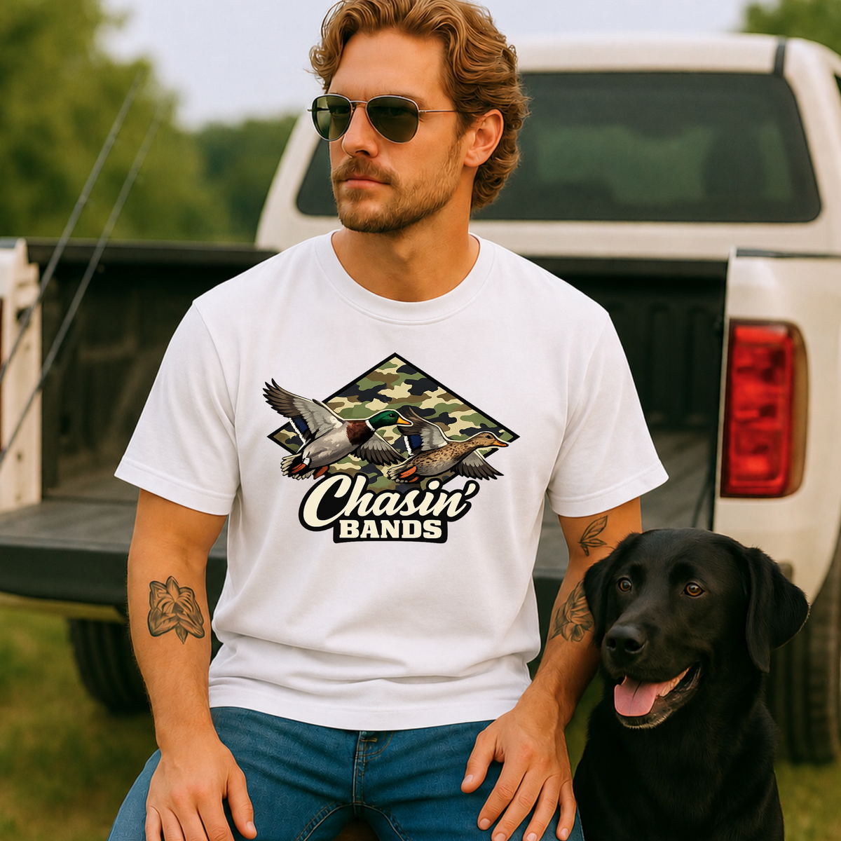 Chasin' Bands DTF Print