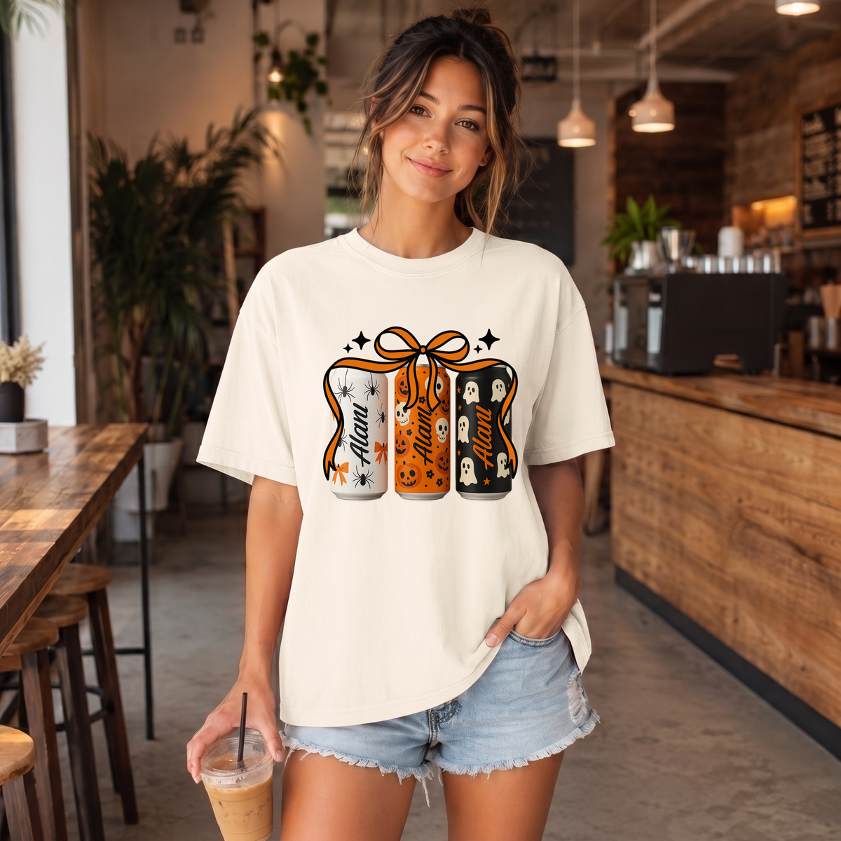 Halloween Energy Drink DTF Print