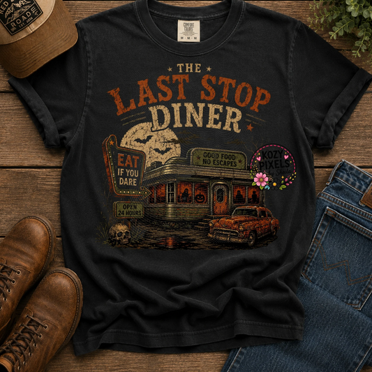 The Last Stop Dinner DTF Print