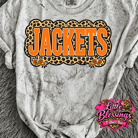Cheetah Jackets DTF Print