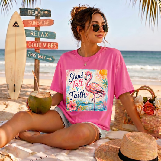 Stand Tall With Faith DTF Print