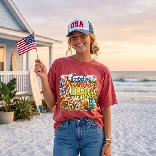This Is God's Country Y'allDTF Print
