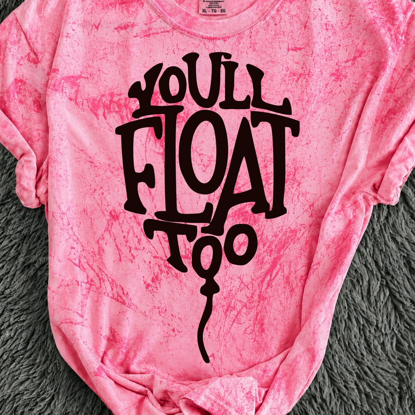 Will Float Too Ballon DTF Print