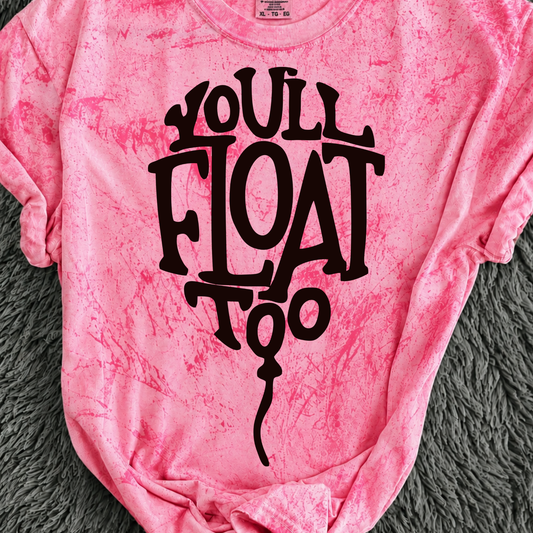 Will Float Too Ballon DTF Print