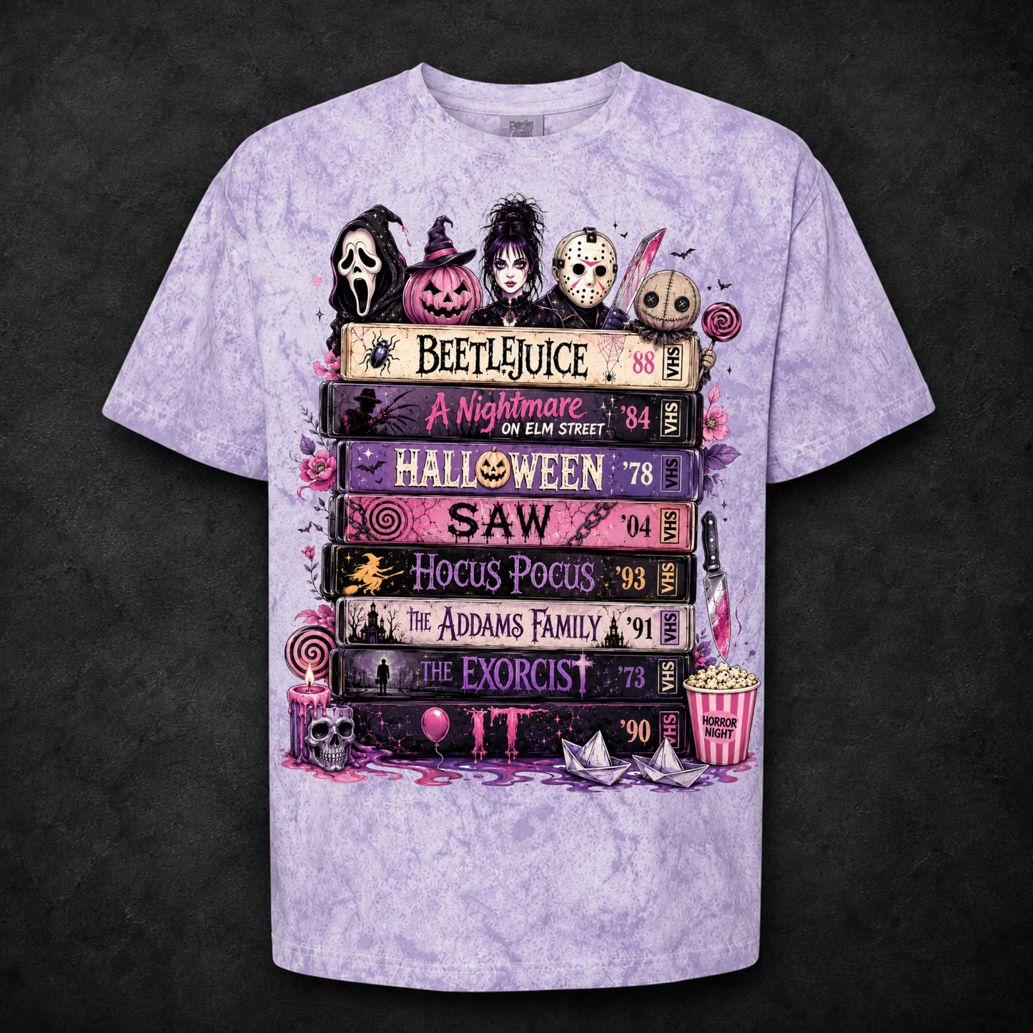Pink Movies Cases  DTF Print