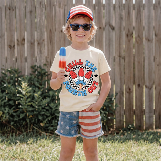 Chill The Fourth Out Ice Cream DTF Print