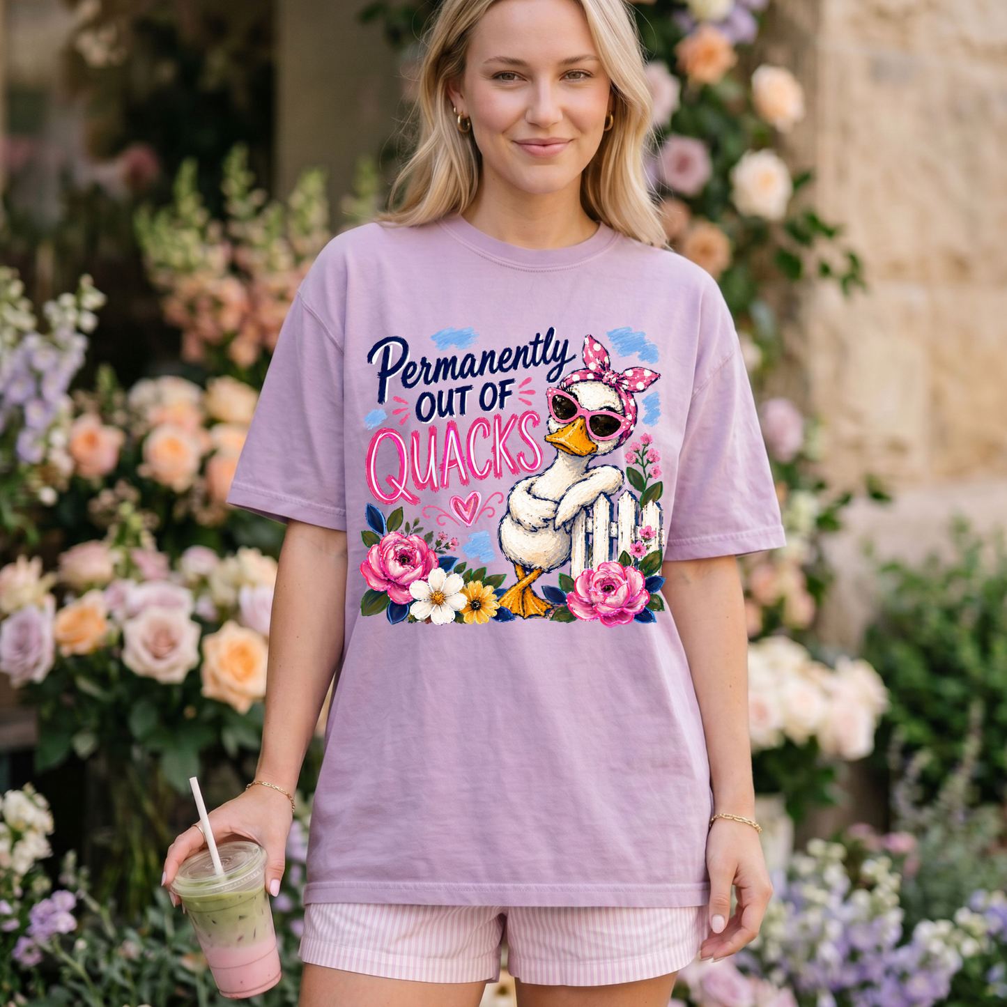 Permanently Out Of Quacks DTF Print