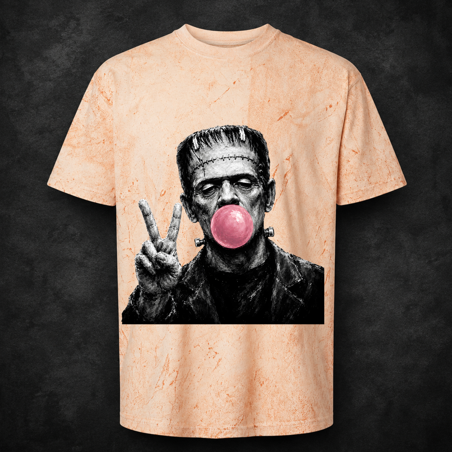 Monster Blowing Bubble DTF Print