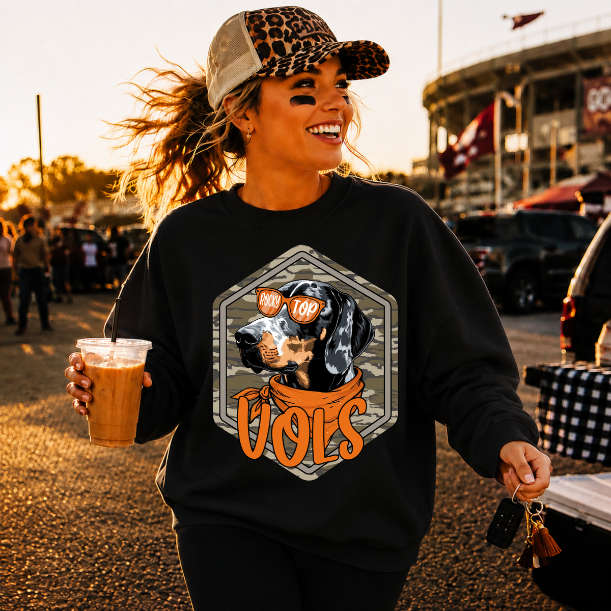 Rocky Top Smokey Vols DTF Print