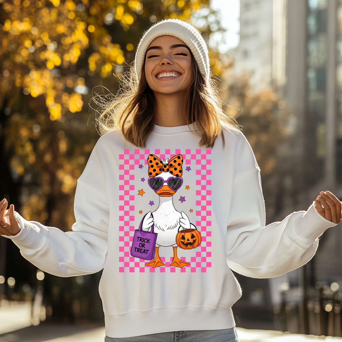 Halloween Goose Girl DTF Print