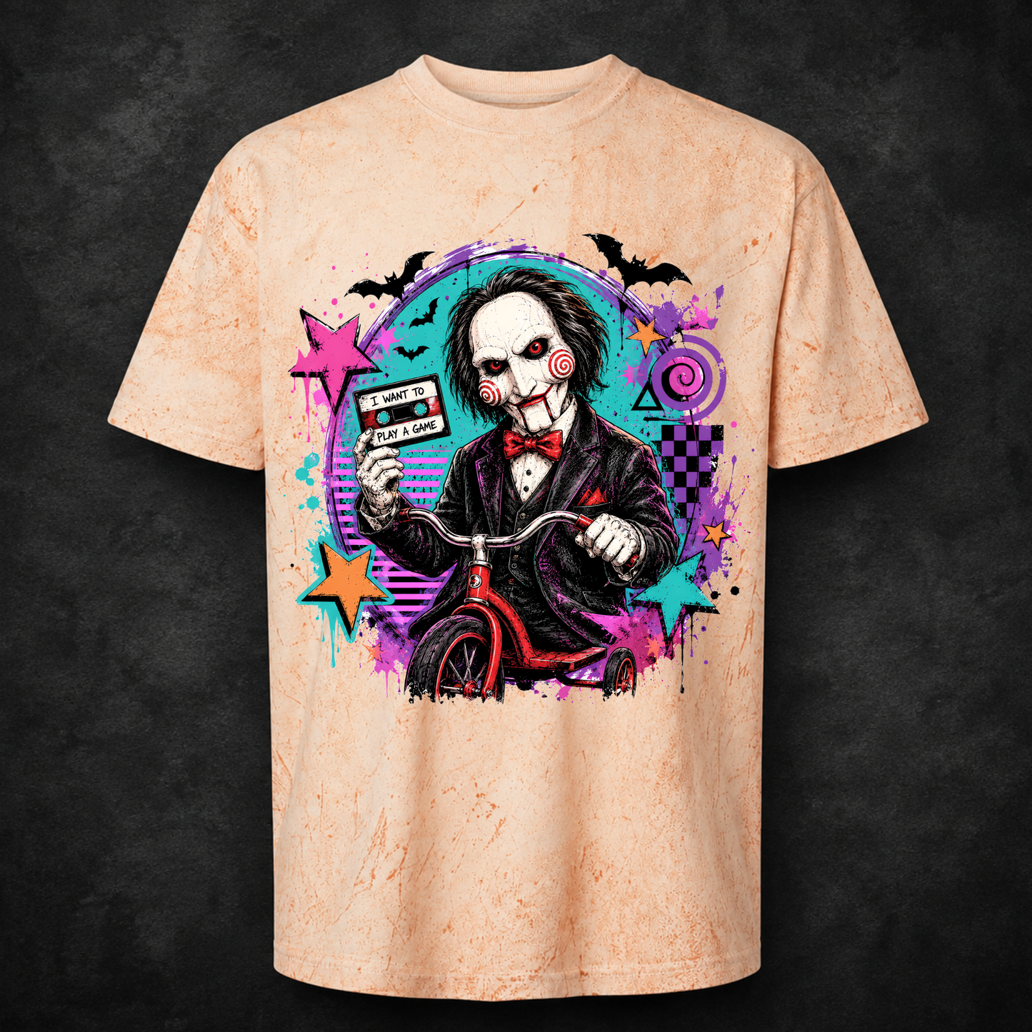 Colorful Saw Jig  DTF Print