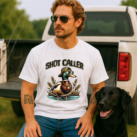 Shot Caller Duck DTF Print