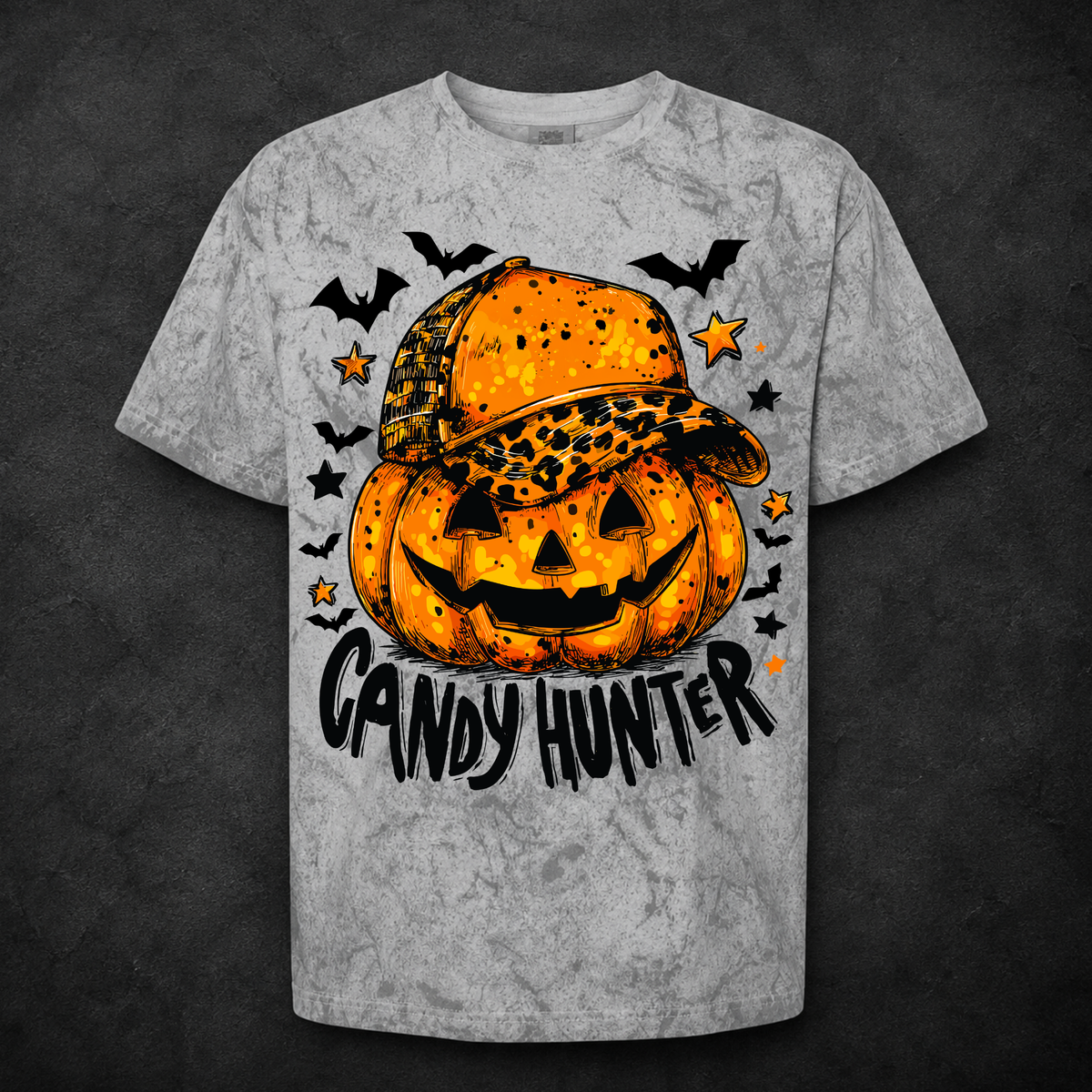 Candy Hunter With Cheetah Hat DTF Print