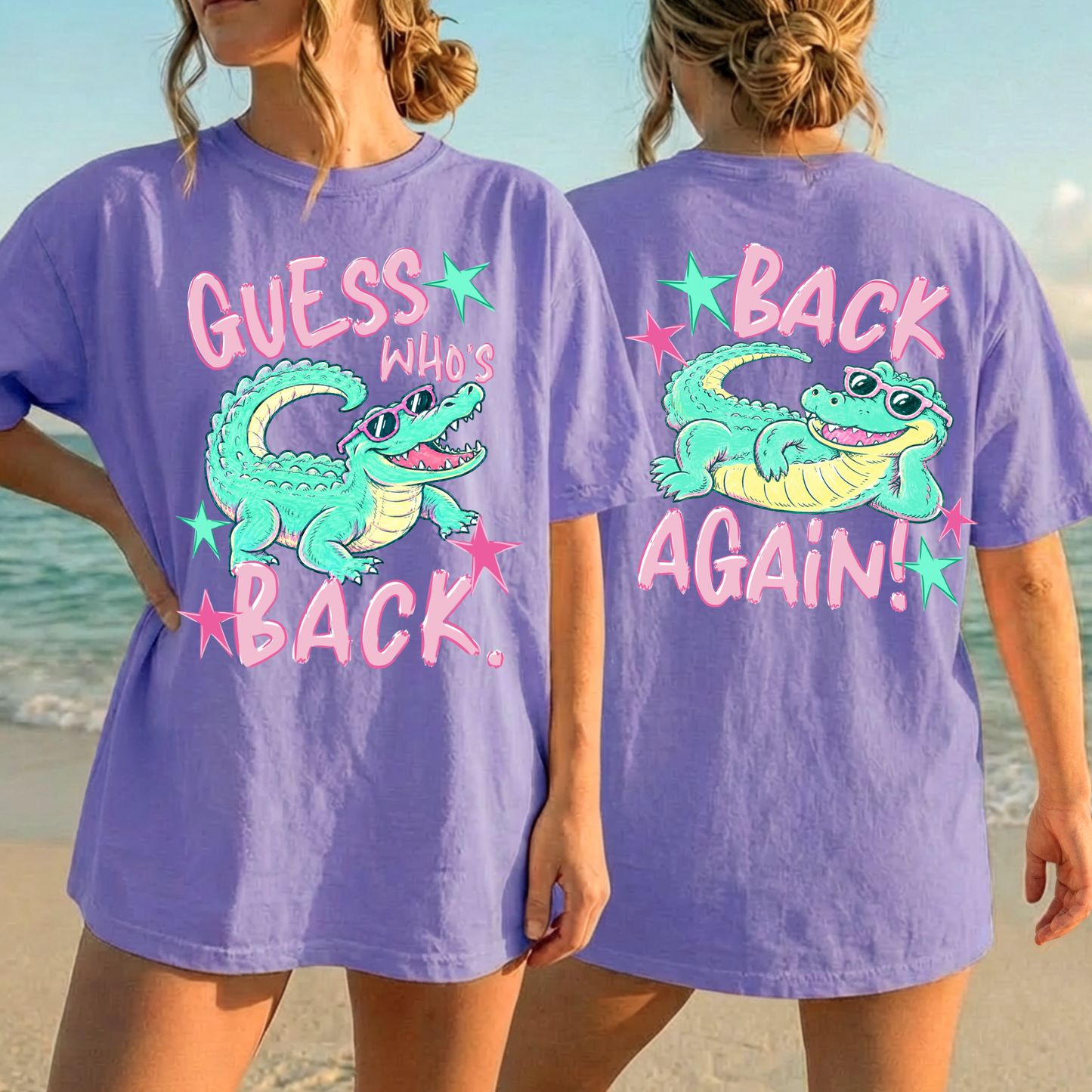 Guess Who's Back,Back Again Gator DTF Print