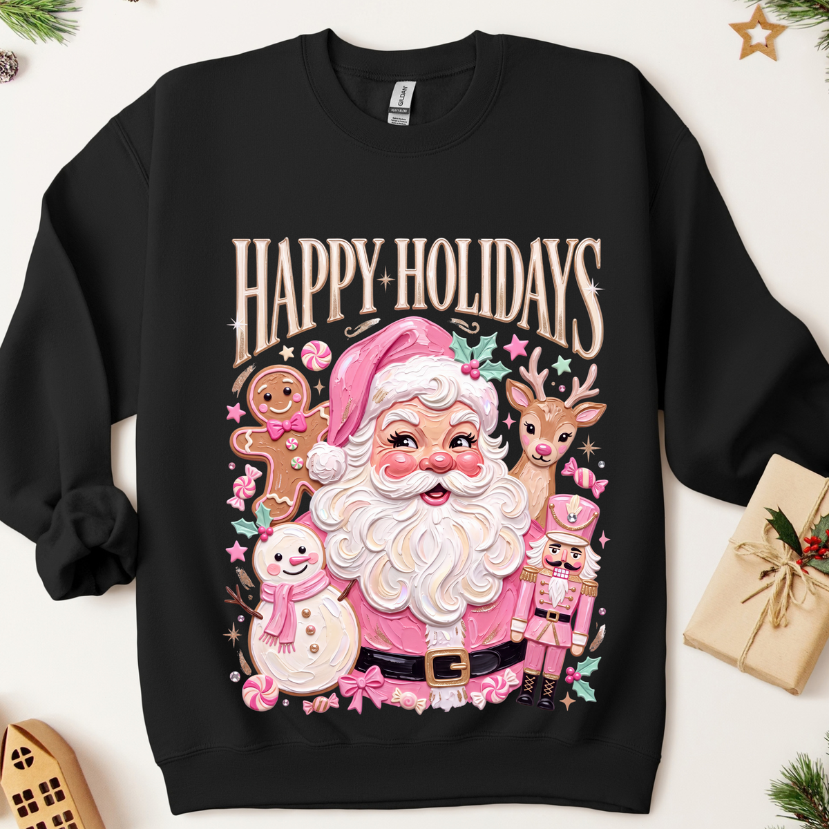Happy Holidays  DTF Print