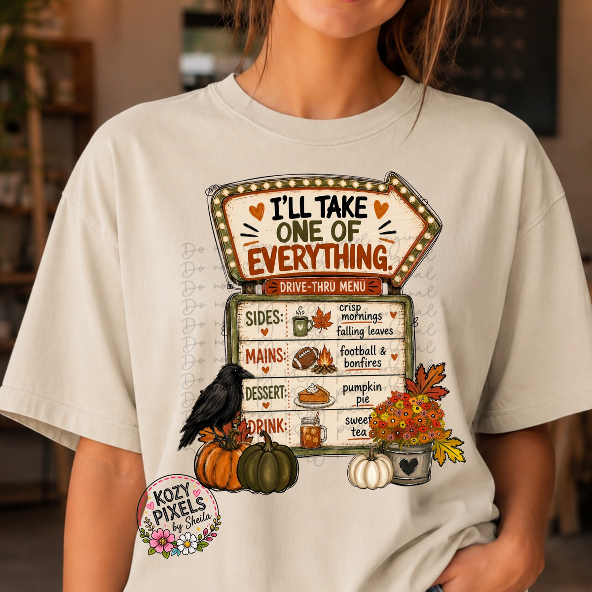 I'll Take One Of Everything DTF Print