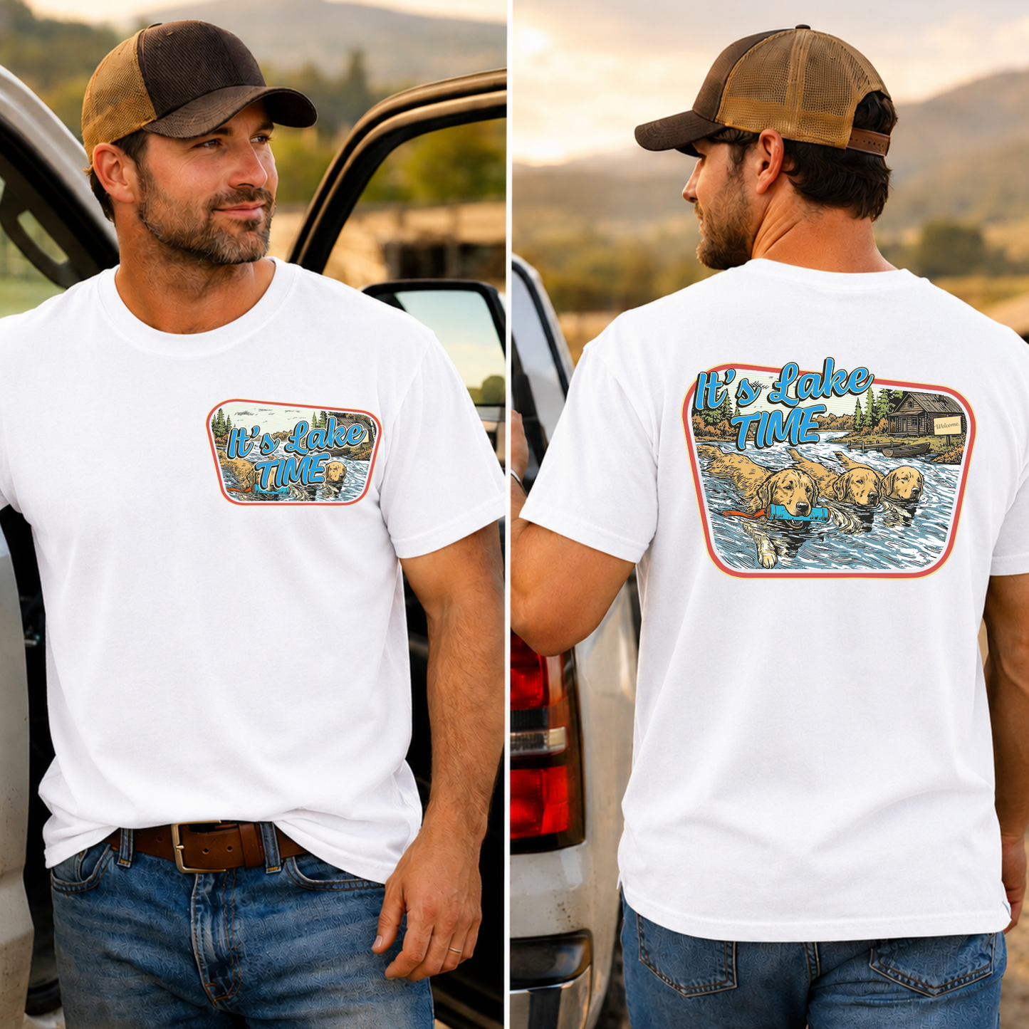 It's Lake Time DTF Print Set