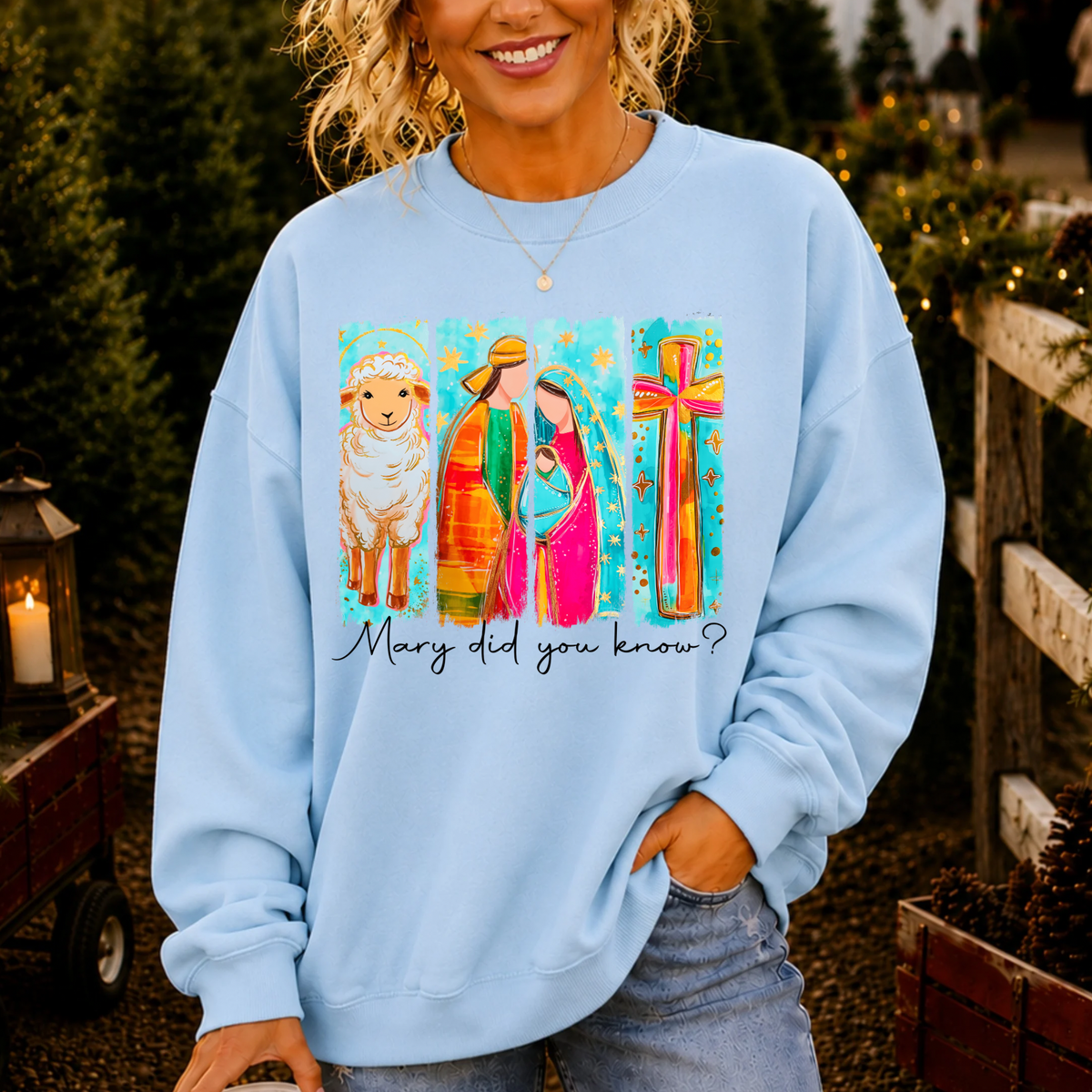 Mary Did You Know? DTF Print