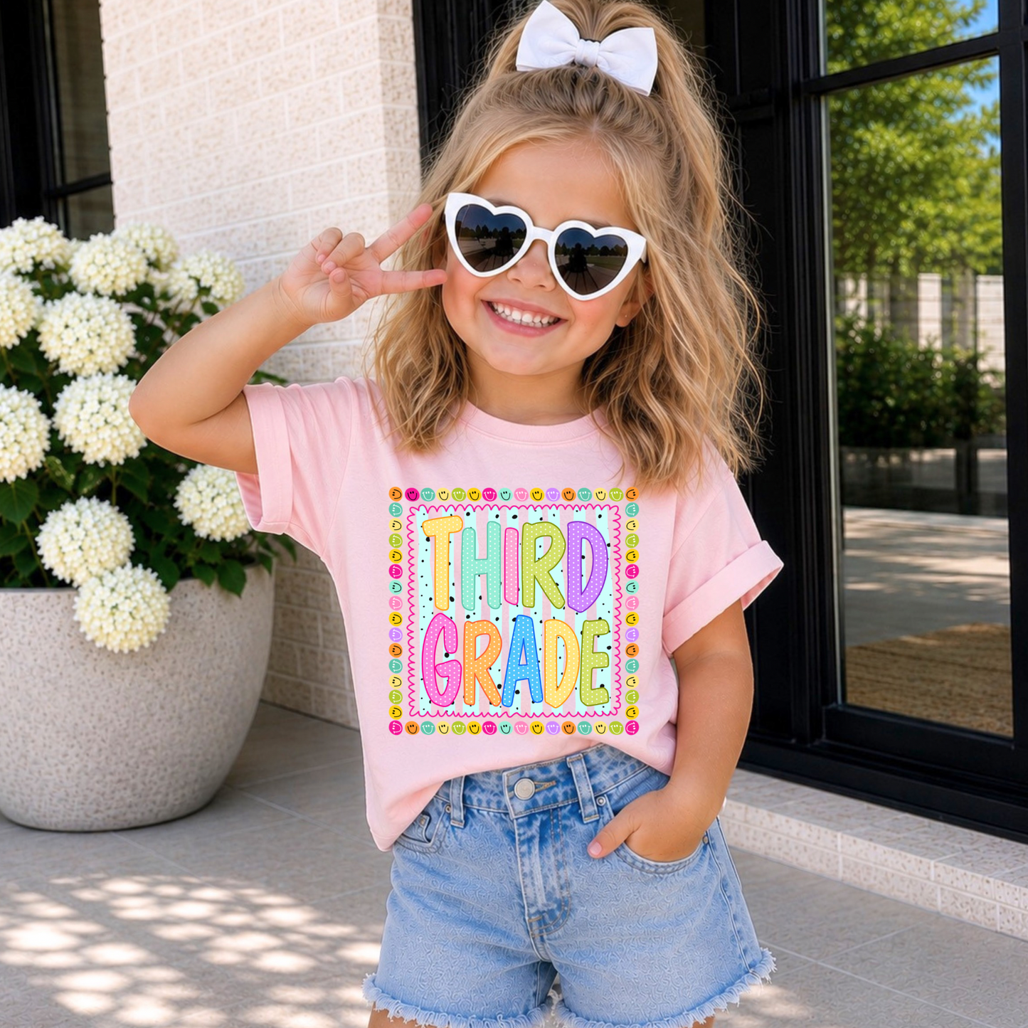 Girl's Third Grade DTF Print