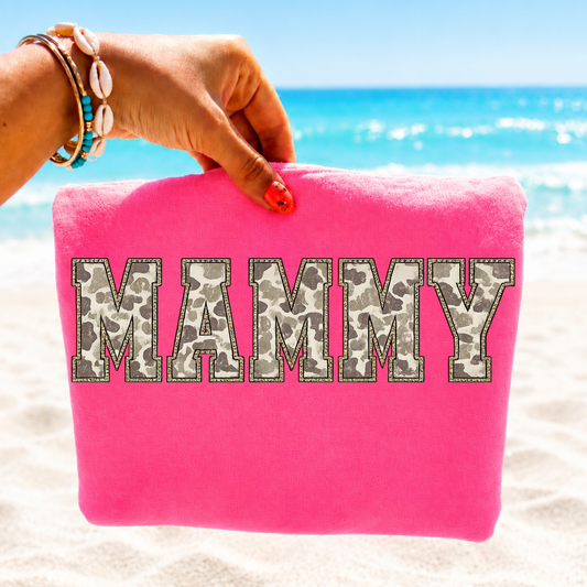 Camo Mammy DTF Print