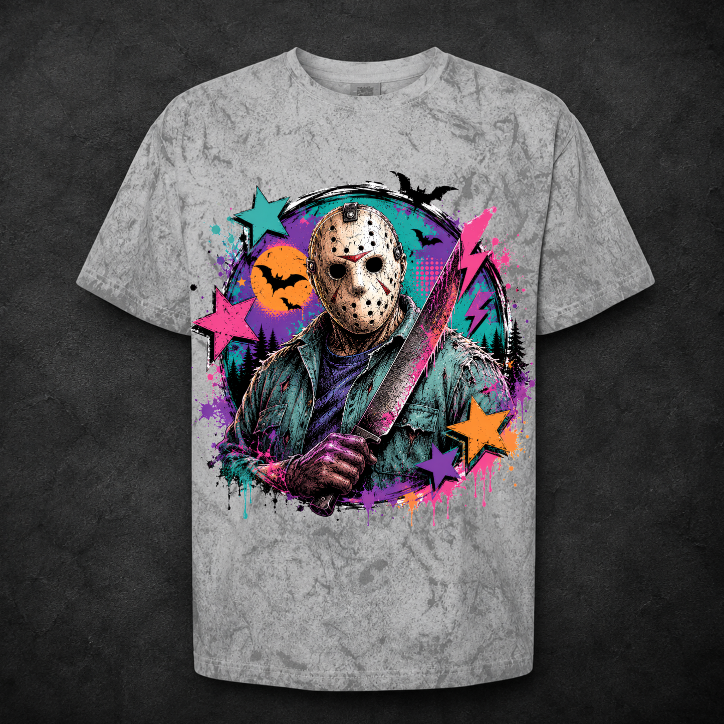 Colorful Jason DTF Print