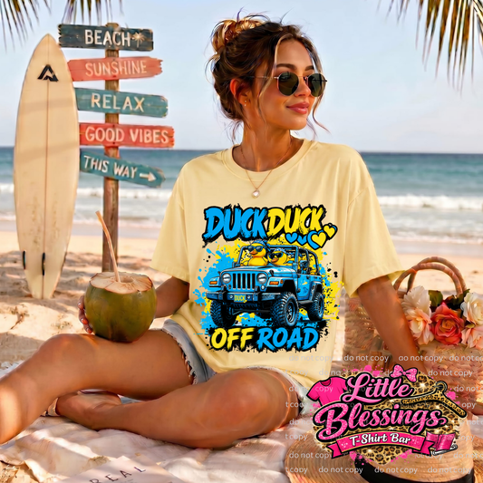 Duck Duck Off Road DTF Print