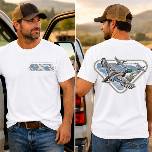 Flying Duck DTF Print