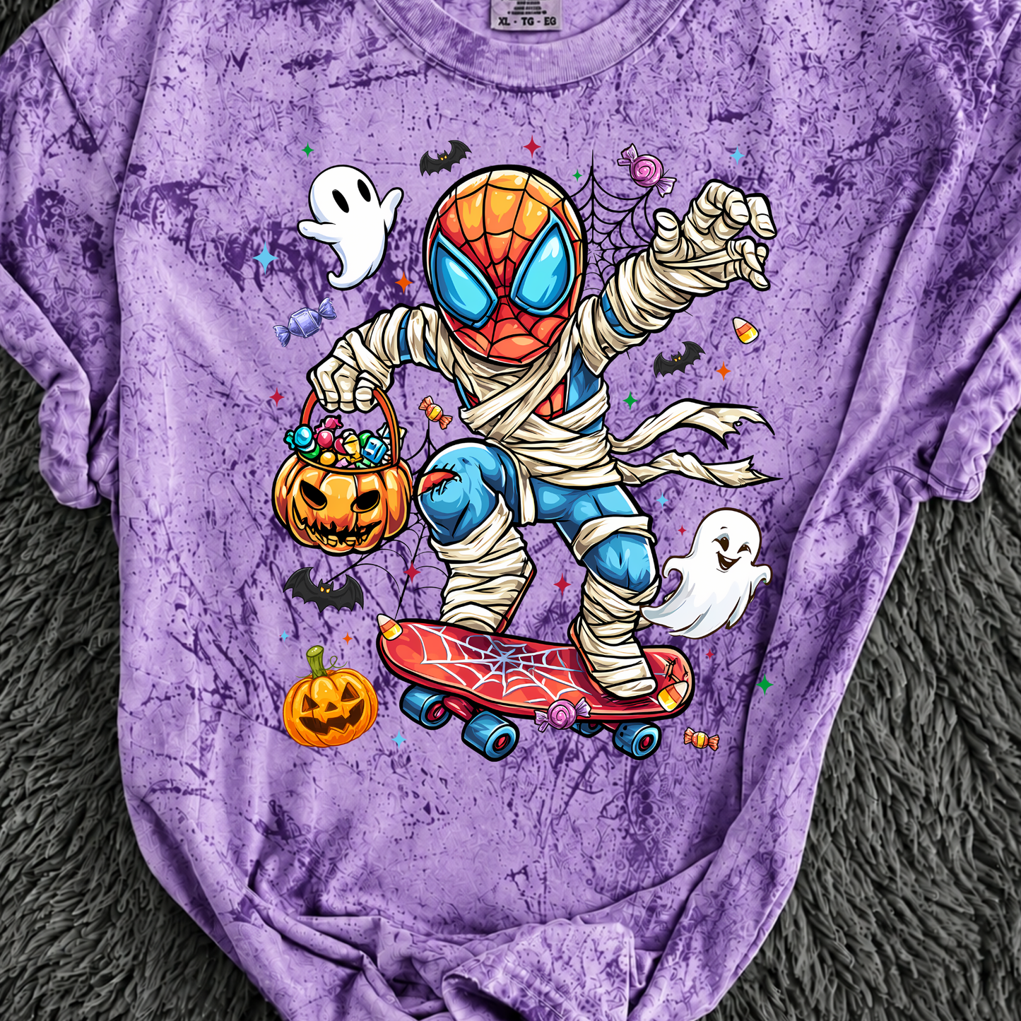 Halloween Spider Guy DTF Print