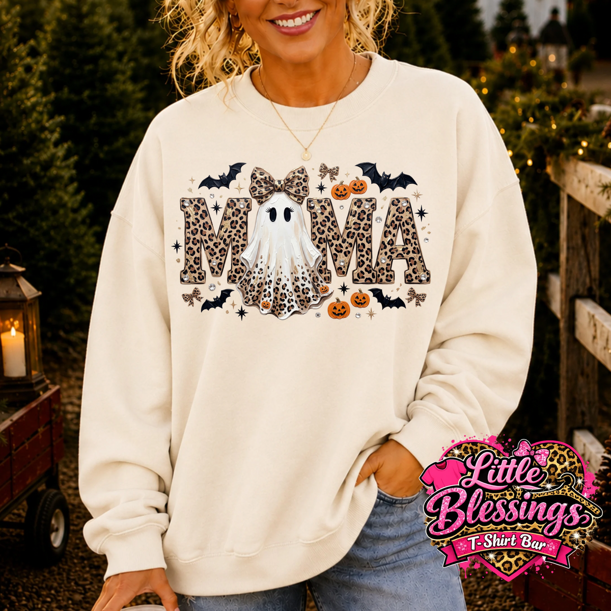 Mama Ghost DTF Print