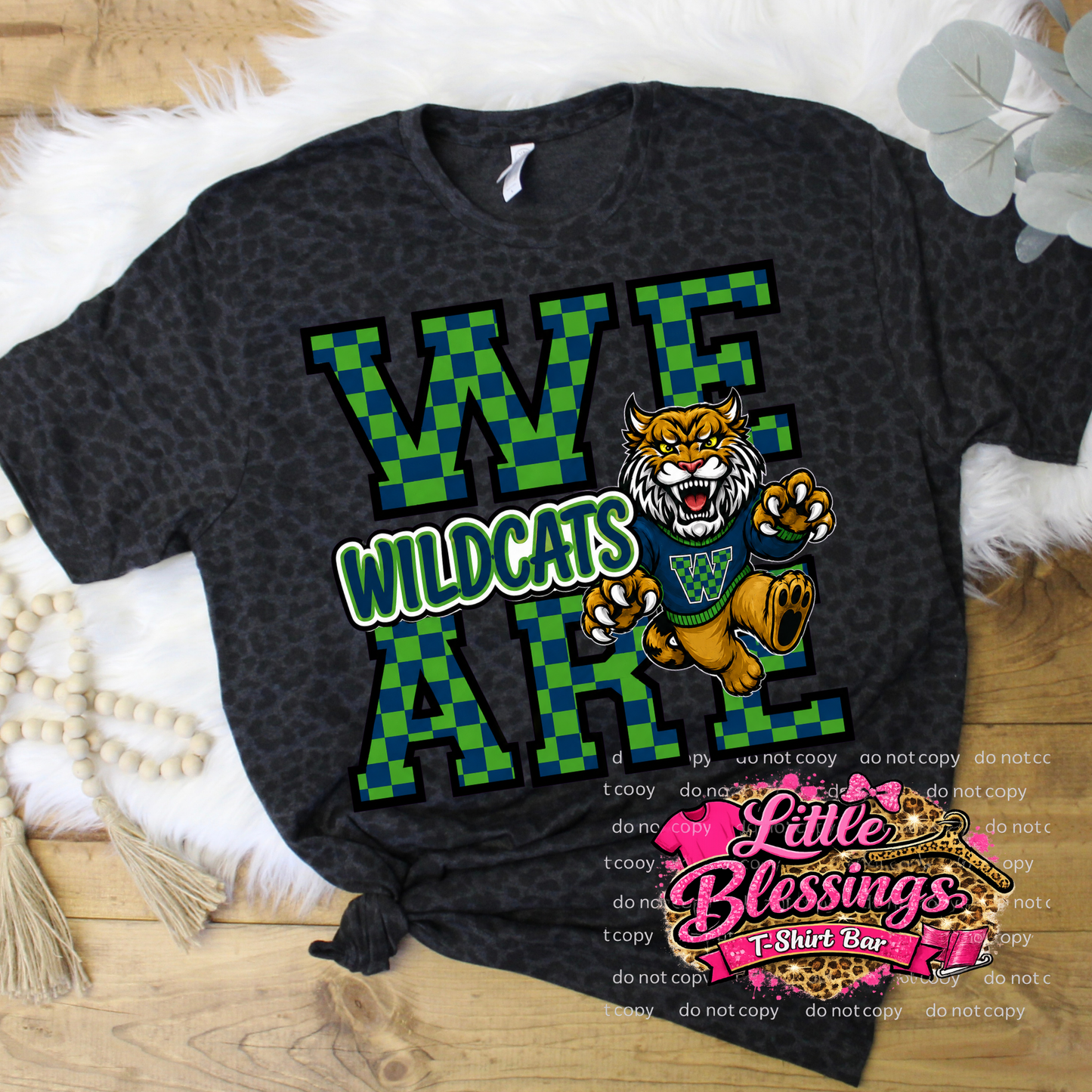 Whitley North We Are Wildcats DTF Print