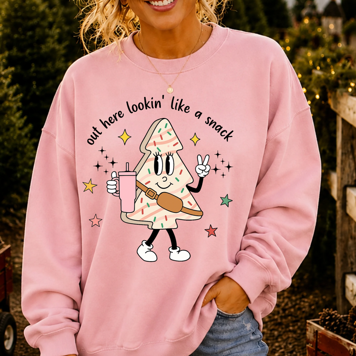 Out Here Looking Like A Snack DTF Print