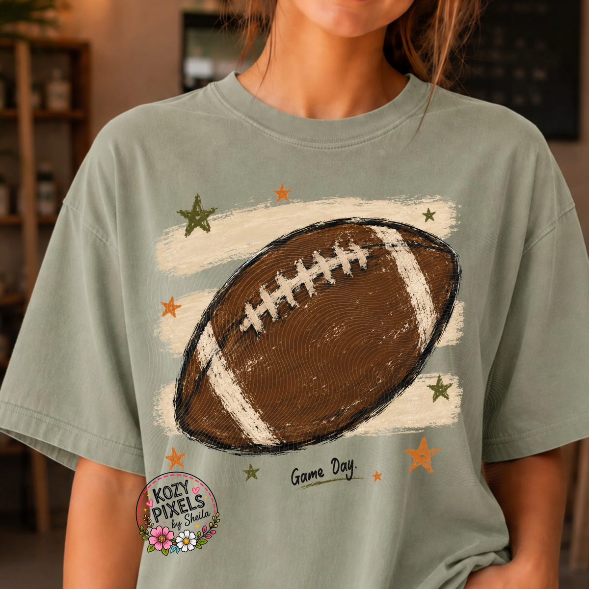 Football Game Day DTF Print