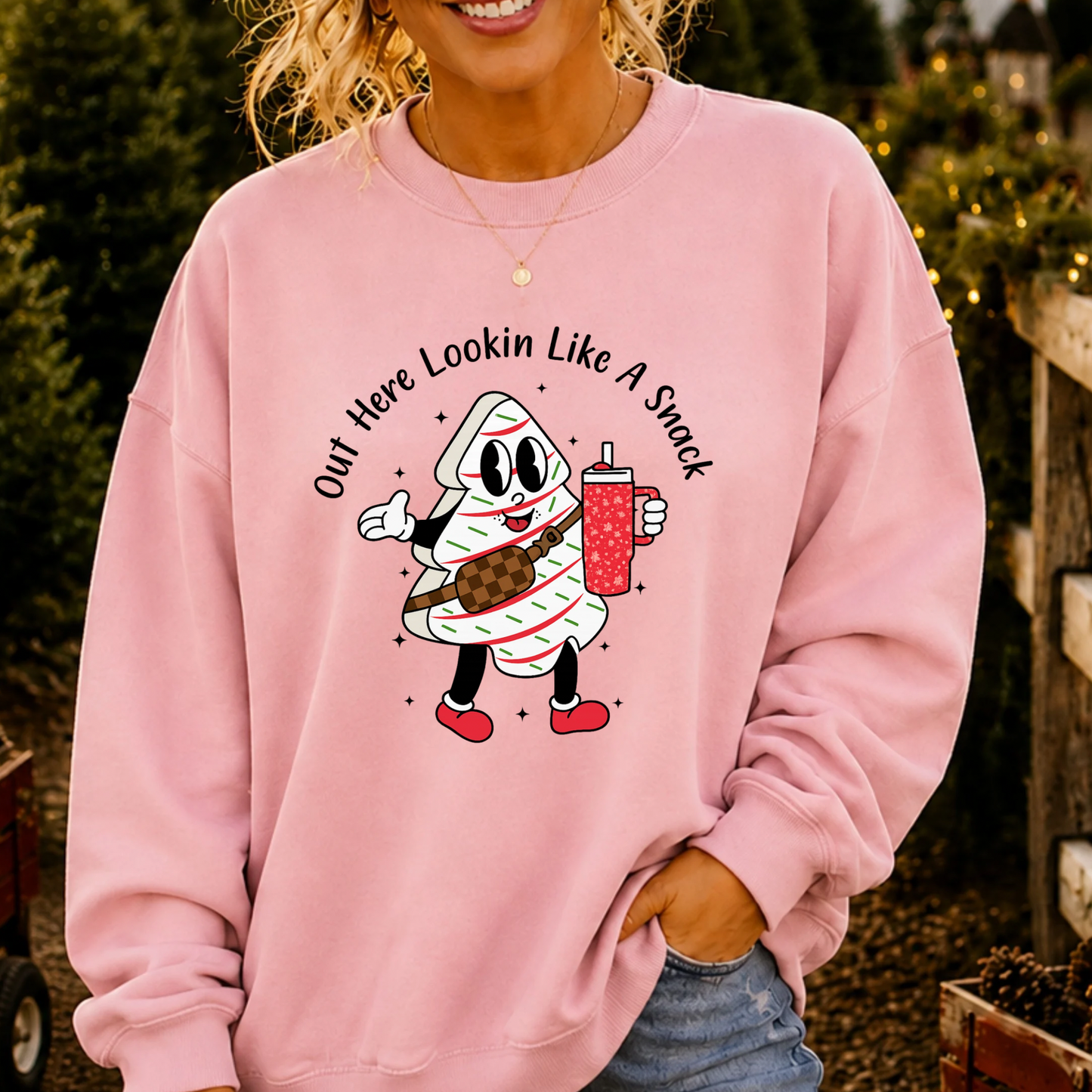 Out Here Looking Like A Snack DTF Print