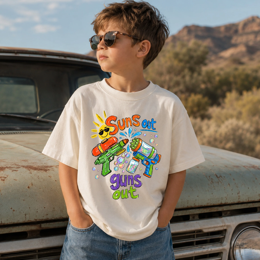 Suns Out Guns Out DTF Print