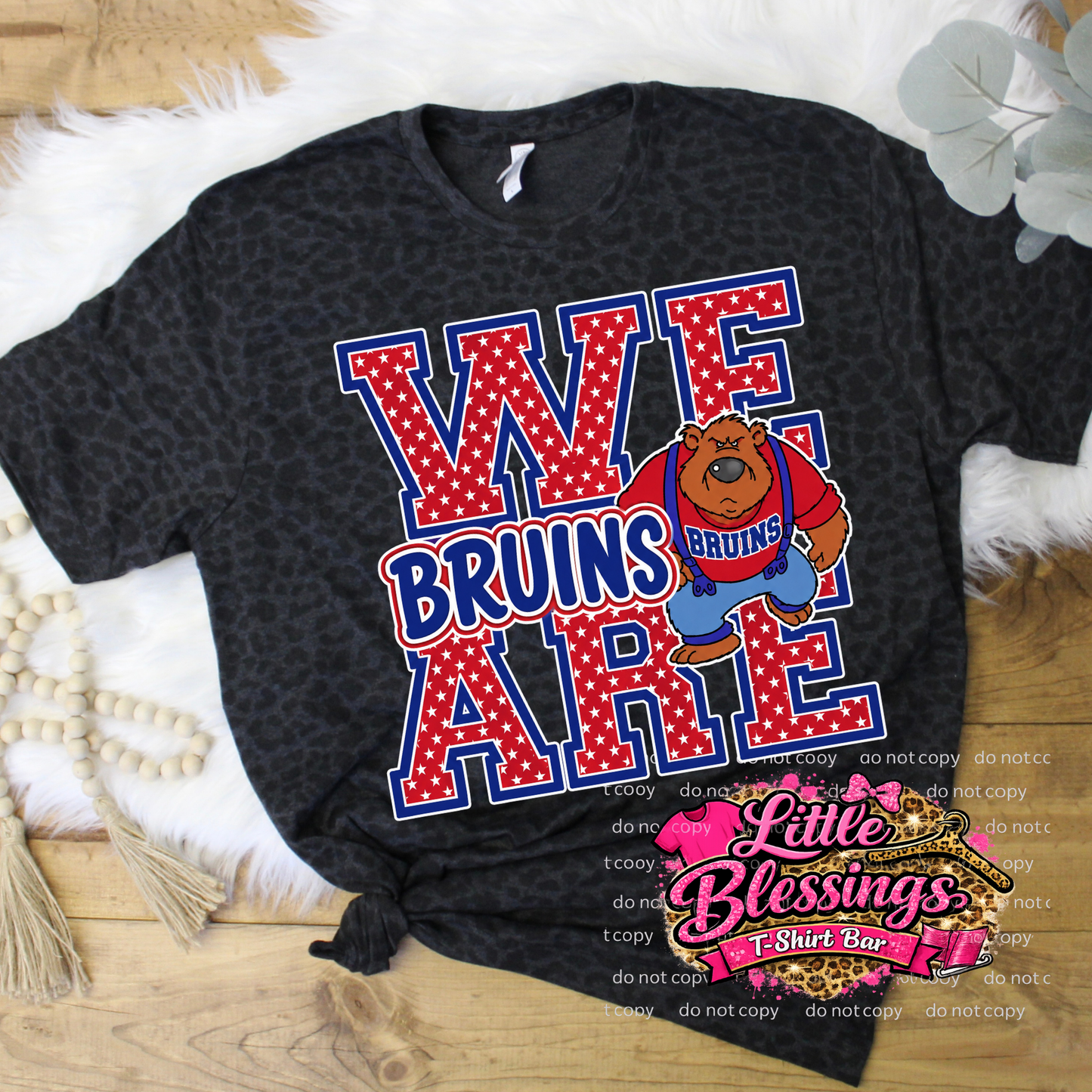 Oak Grove We Are Bruins DTF Print