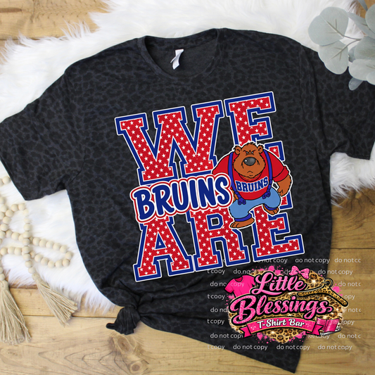 Oak Grove We Are Bruins DTF Print