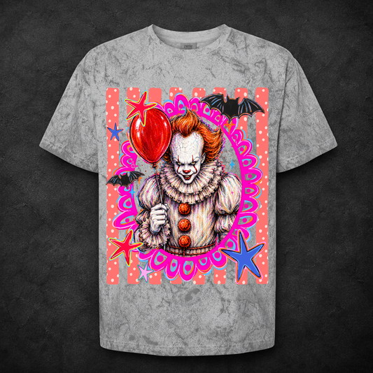 Preppy Clown DTF Print