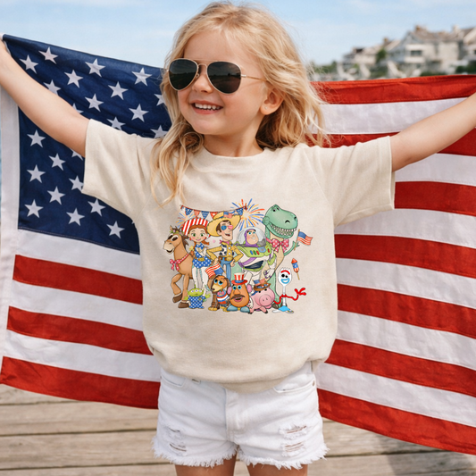 4th Of July Toys DTF Print