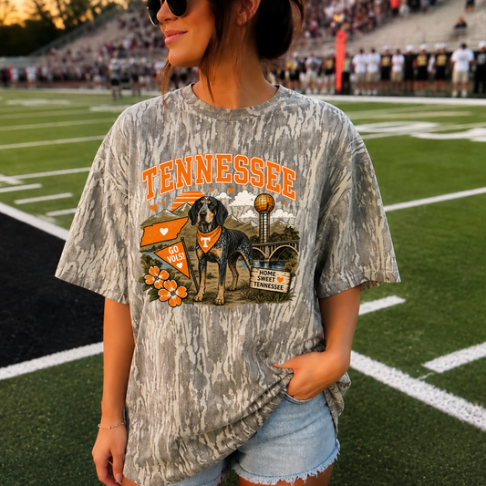Tennessee Vol Dog DTF Print