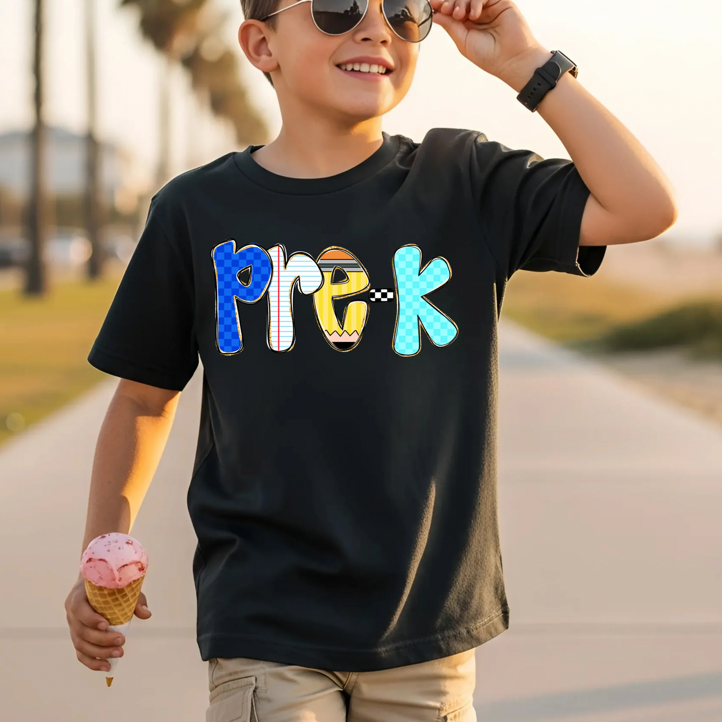 Preppy Boy Pre-K DTF Print