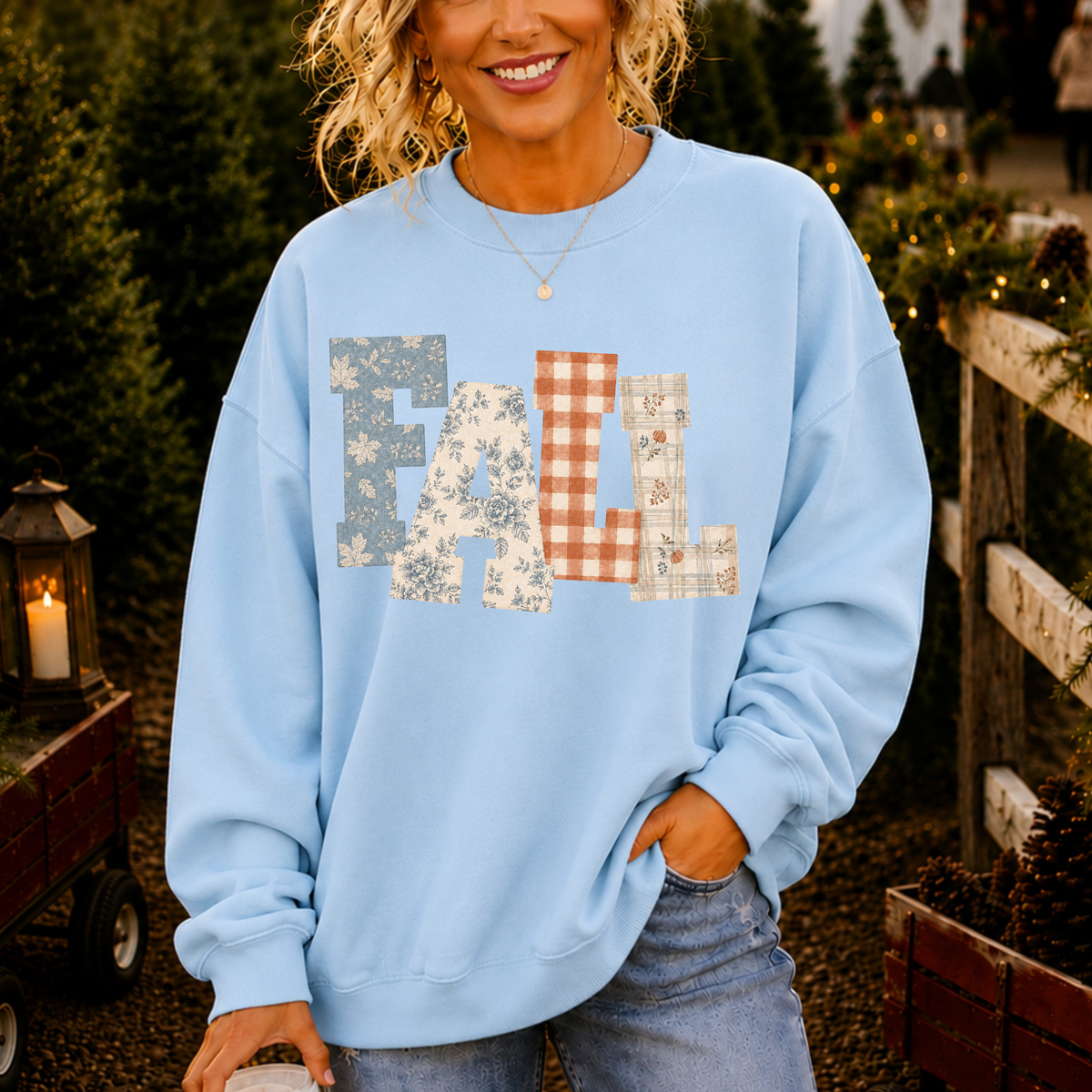 Preppy Fall DTF Print