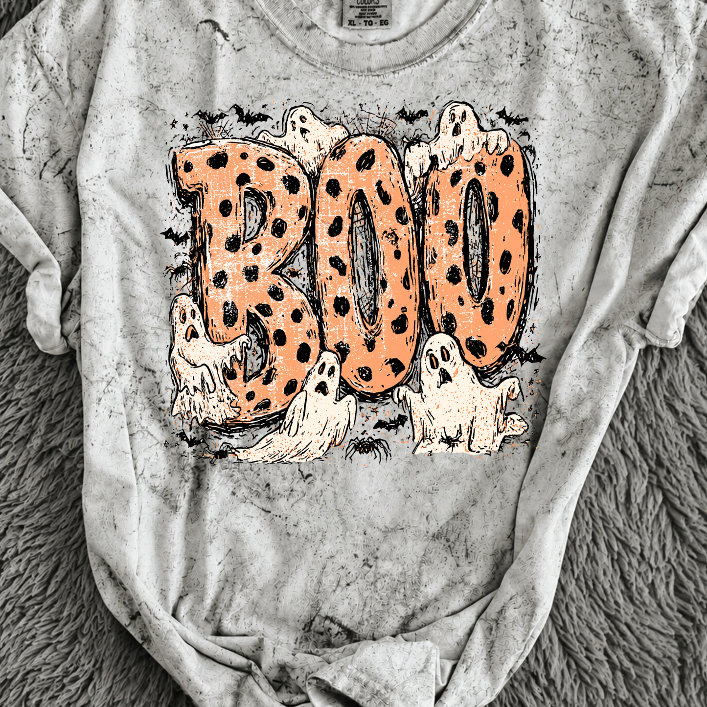Boo Ghost DTF Print